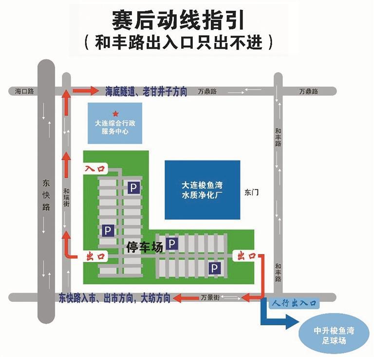 @球迷 梭鱼湾近千车位备好比赛日免费开放