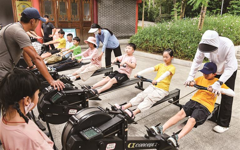 体验水陆竞技运动乐趣