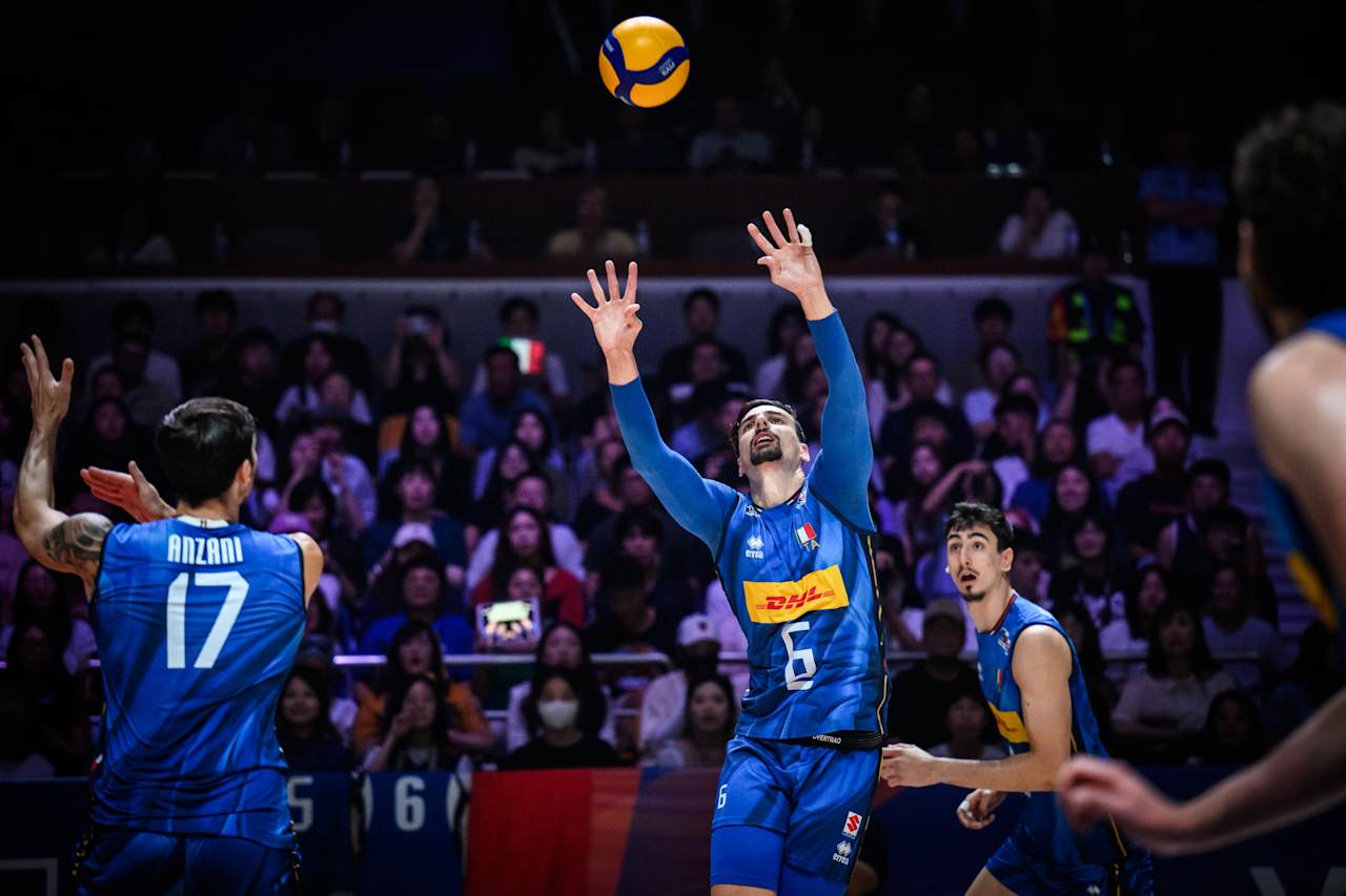 3-1！意大利男排首次晋级决赛 米切莱托26分 吉安内利3个ACE