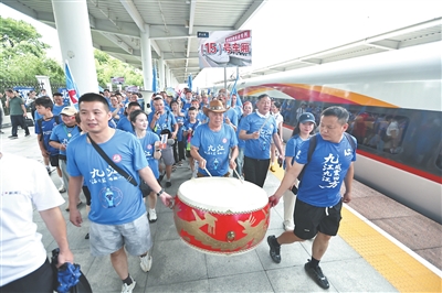 远征，一场九江球迷的狂欢盛宴