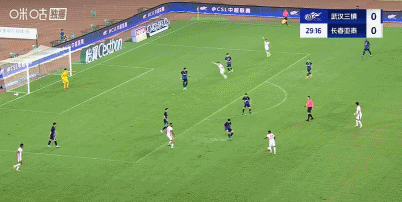 半场：三镇0-0亚泰，图多列进球无效，吴亚轲极限扑救