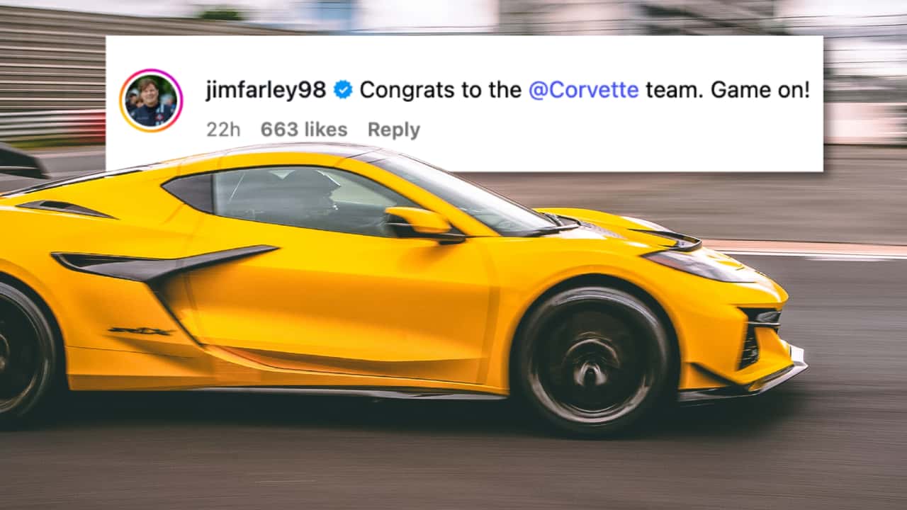 chevrolet corvette zr1x at the nurburgring with jim farley quote