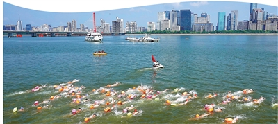 3527名“泳士”激情逐浪