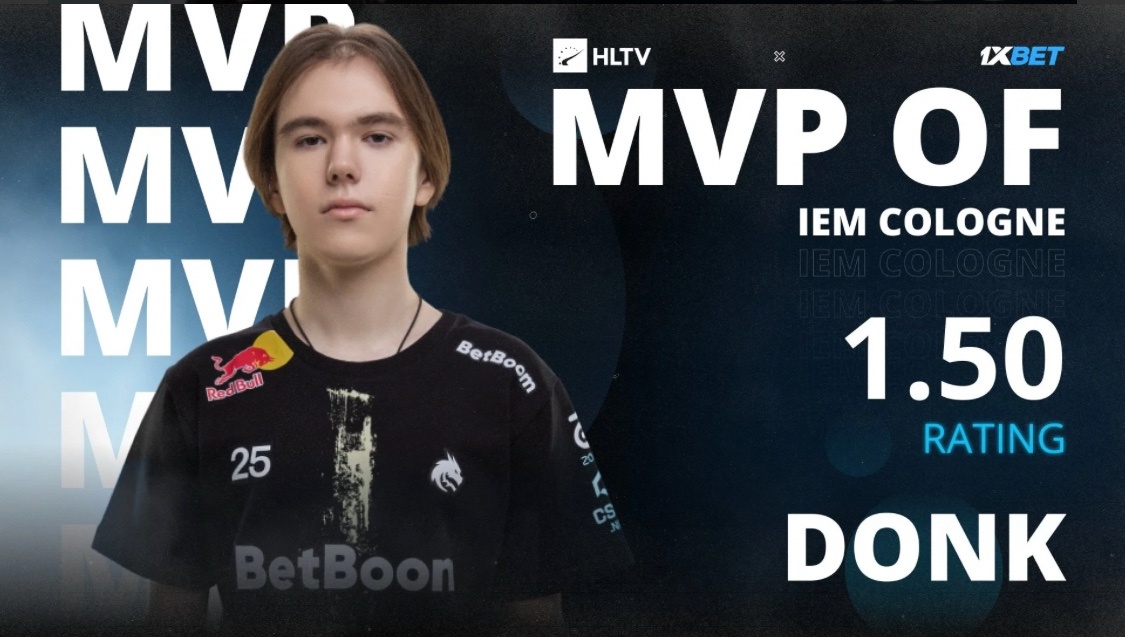 【IEM科隆】donk荣膺2025 IEM科隆MVP！赛后激动落泪