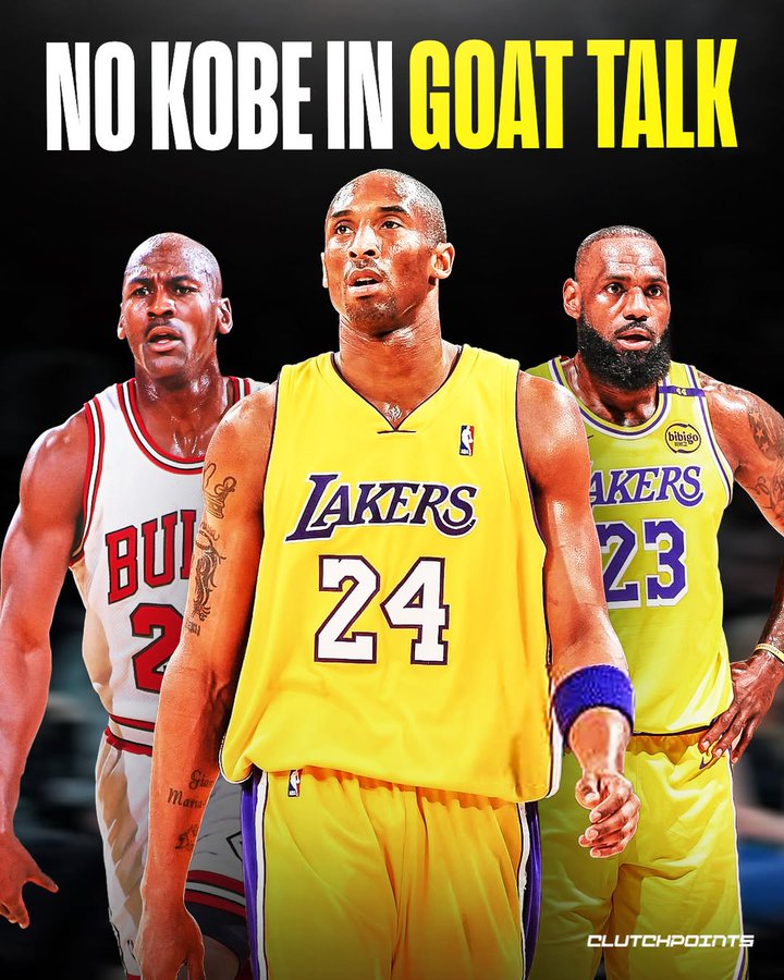 ClutchPoints：将科比排除出GOAT的讨论注定会掀起无尽辩论