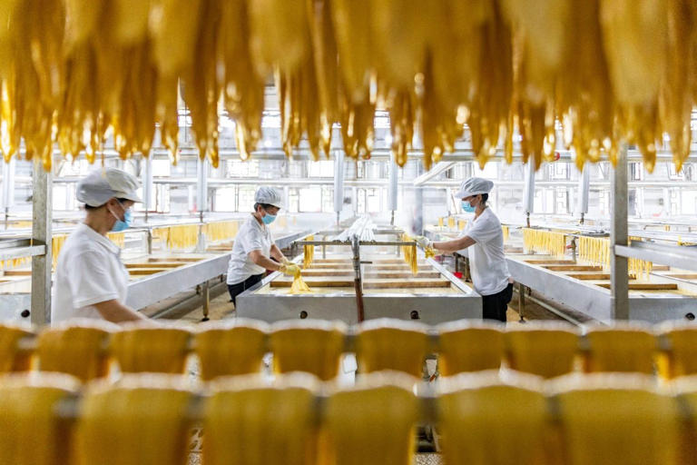 吉水县水南镇胡伢子腐竹生产车间 廖敏 摄