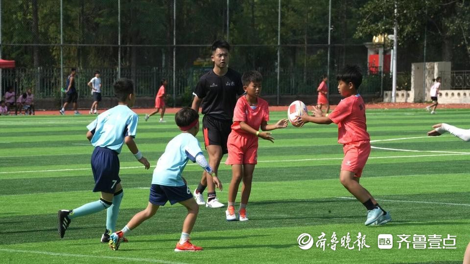 “英派斯杯” 青岛市第六届运动会青少年组橄榄球比赛开赛