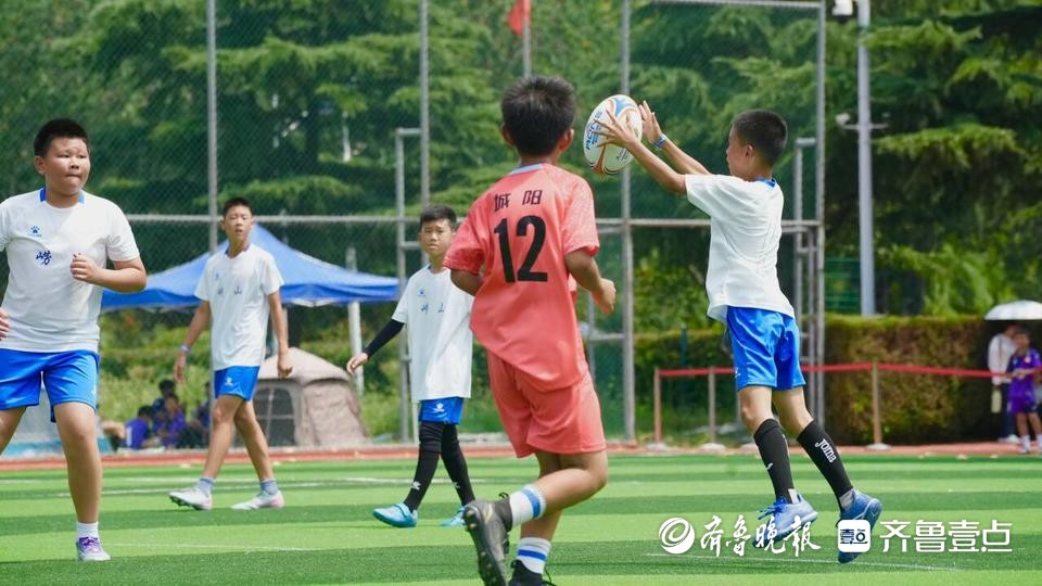 “英派斯杯” 青岛市第六届运动会青少年组橄榄球比赛开赛