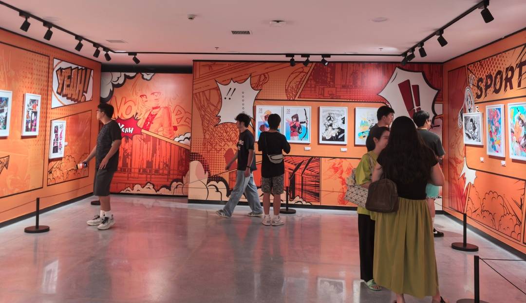 世运氛围感有了！165件漫画作品在成都“动”起来