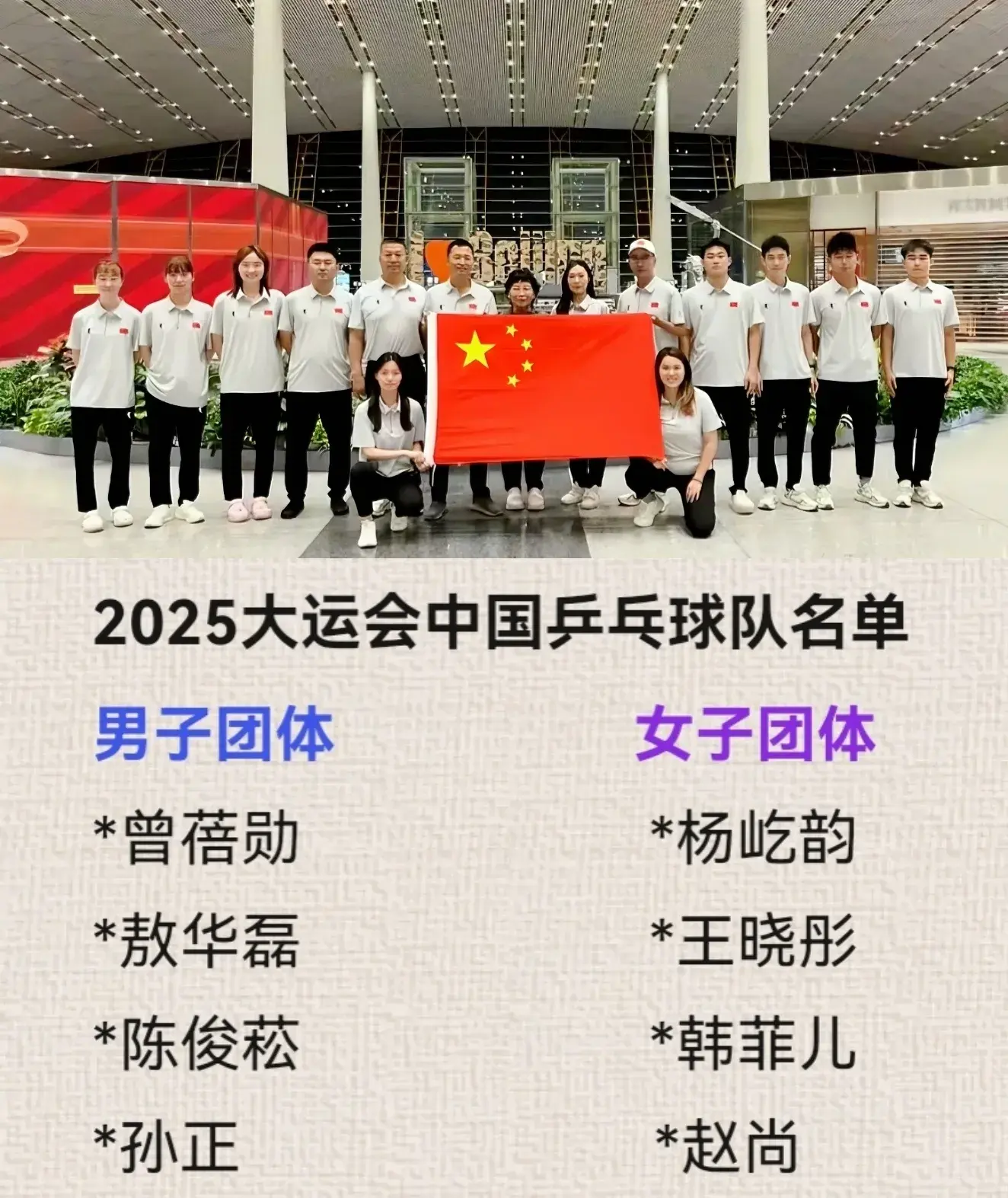 大运会最新战报：终夺首金！国乒女双包揽金银，男女共三人进4强