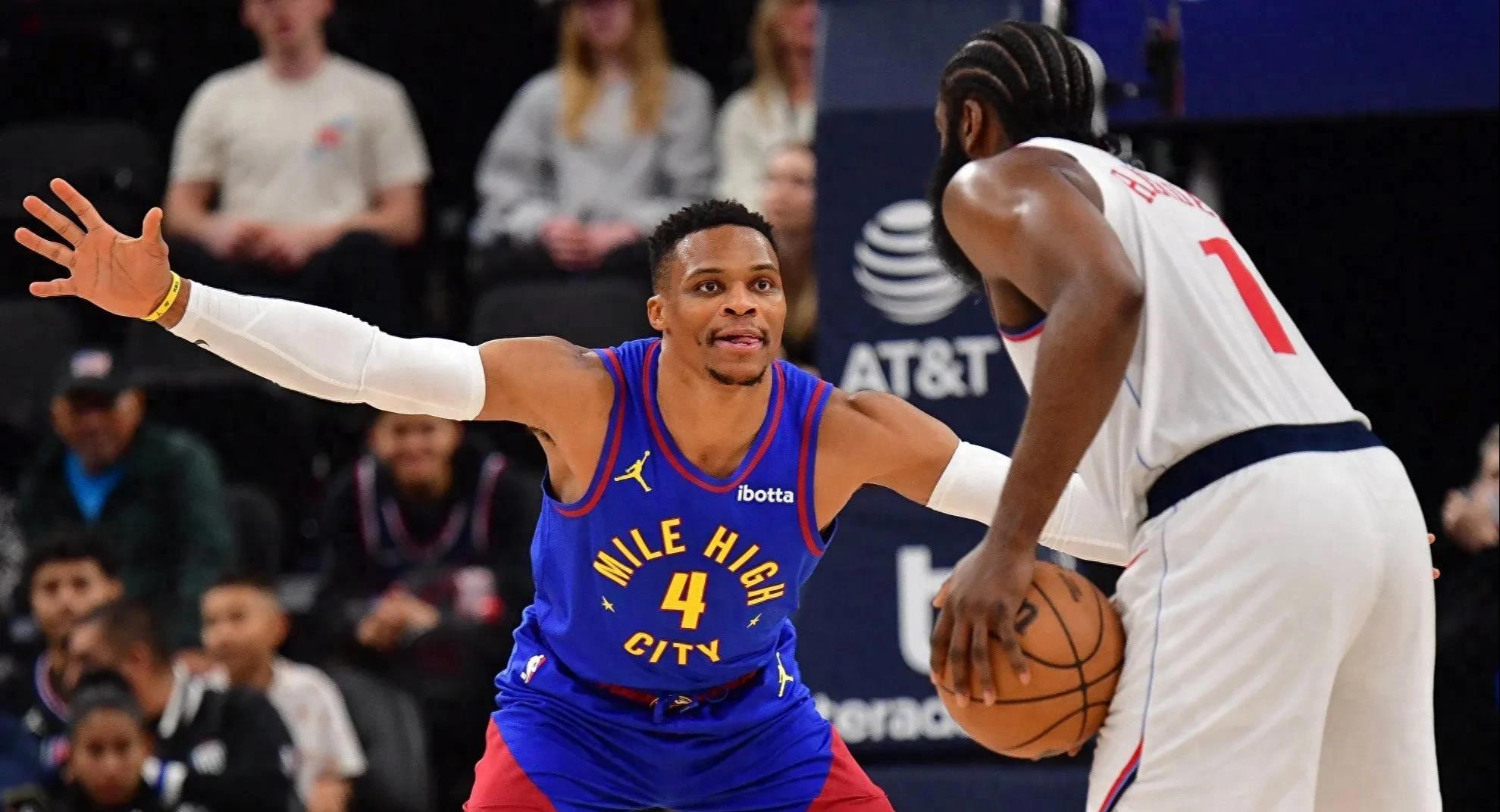 前NBA后卫蒂格表示：哈登比威斯布鲁克更难防