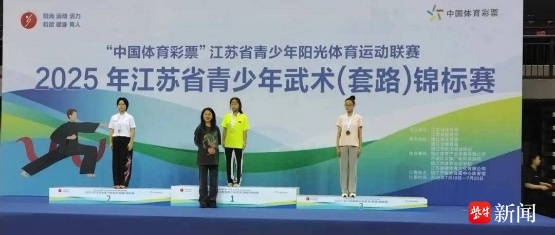 2025年江苏省青少年武术套路锦标赛圆满落幕，镇江队豪取10金