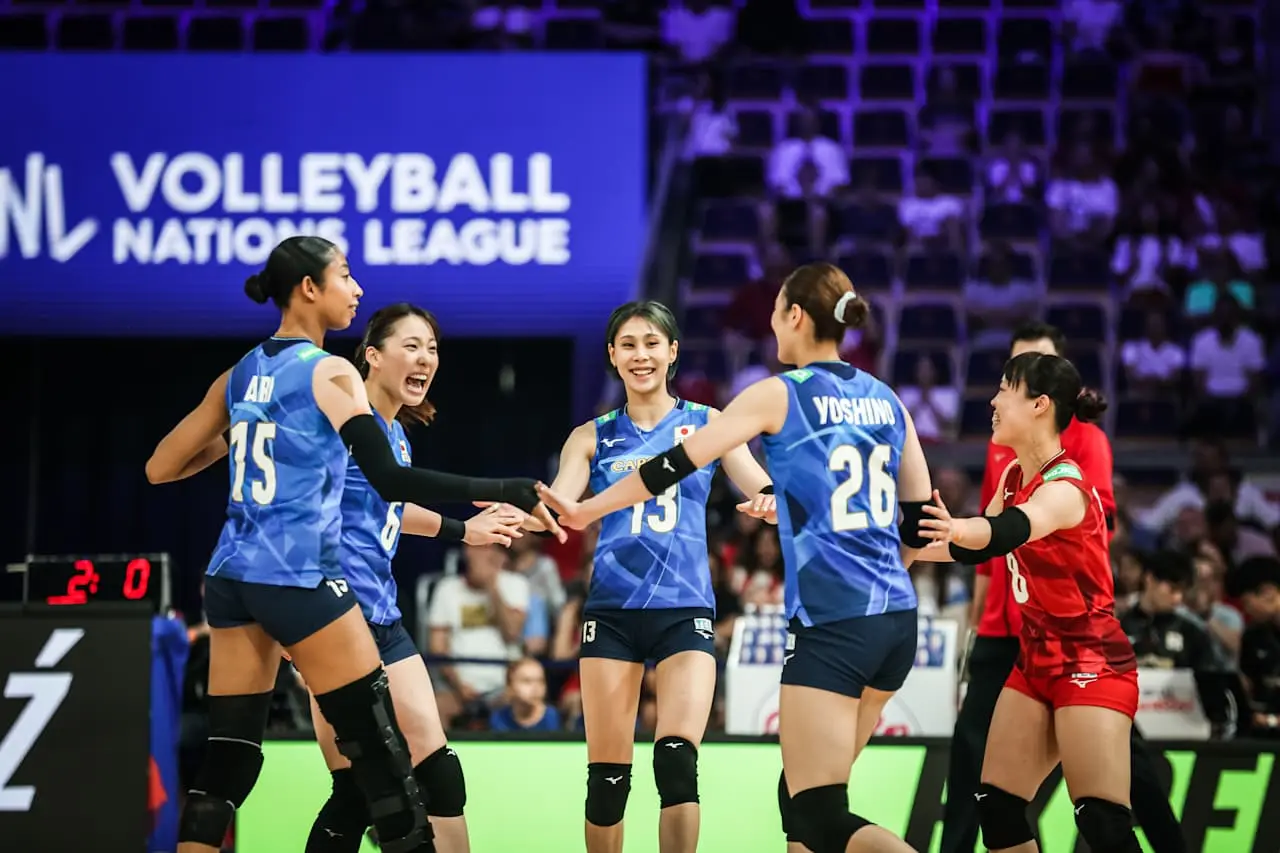日本女排3-2赢了！淘汰土耳其，亚洲第1锁定四强席位，全员欢呼！