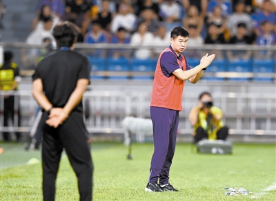 客战海牛 津门虎不敢掉以轻心