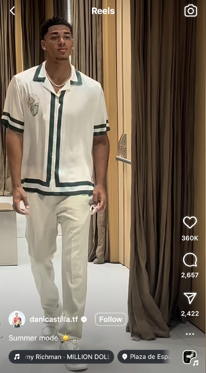 这也太像了，西班牙跨栏运动员长相酷似贝林厄姆