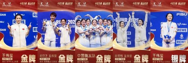 世界大运会上勇夺4金1银！她来自广东！华工！