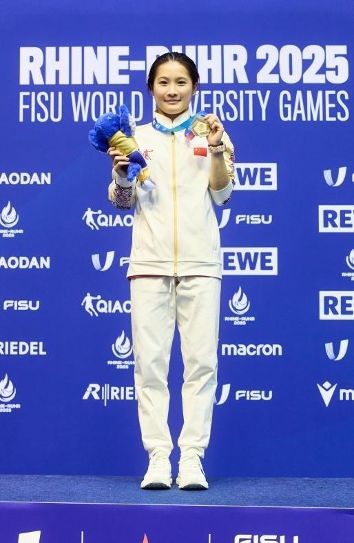 世界大运会上勇夺4金1银！她来自广东！华工！