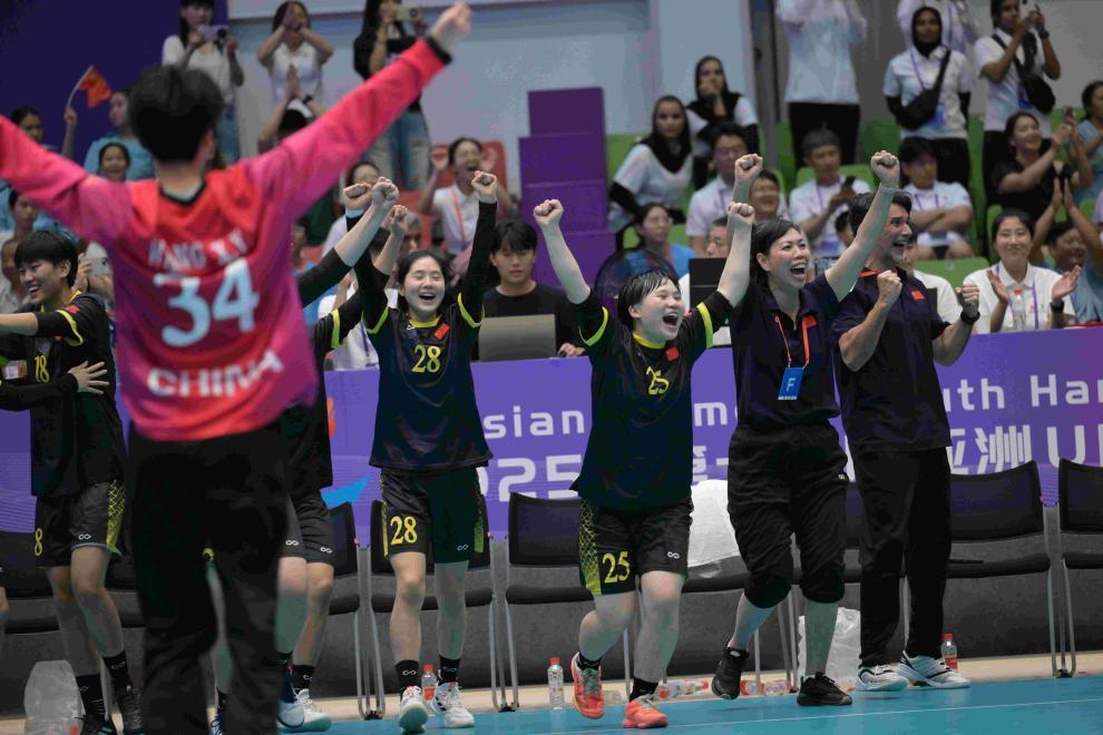 中国U17女手胜韩国终结各级国家队35年负韩历史