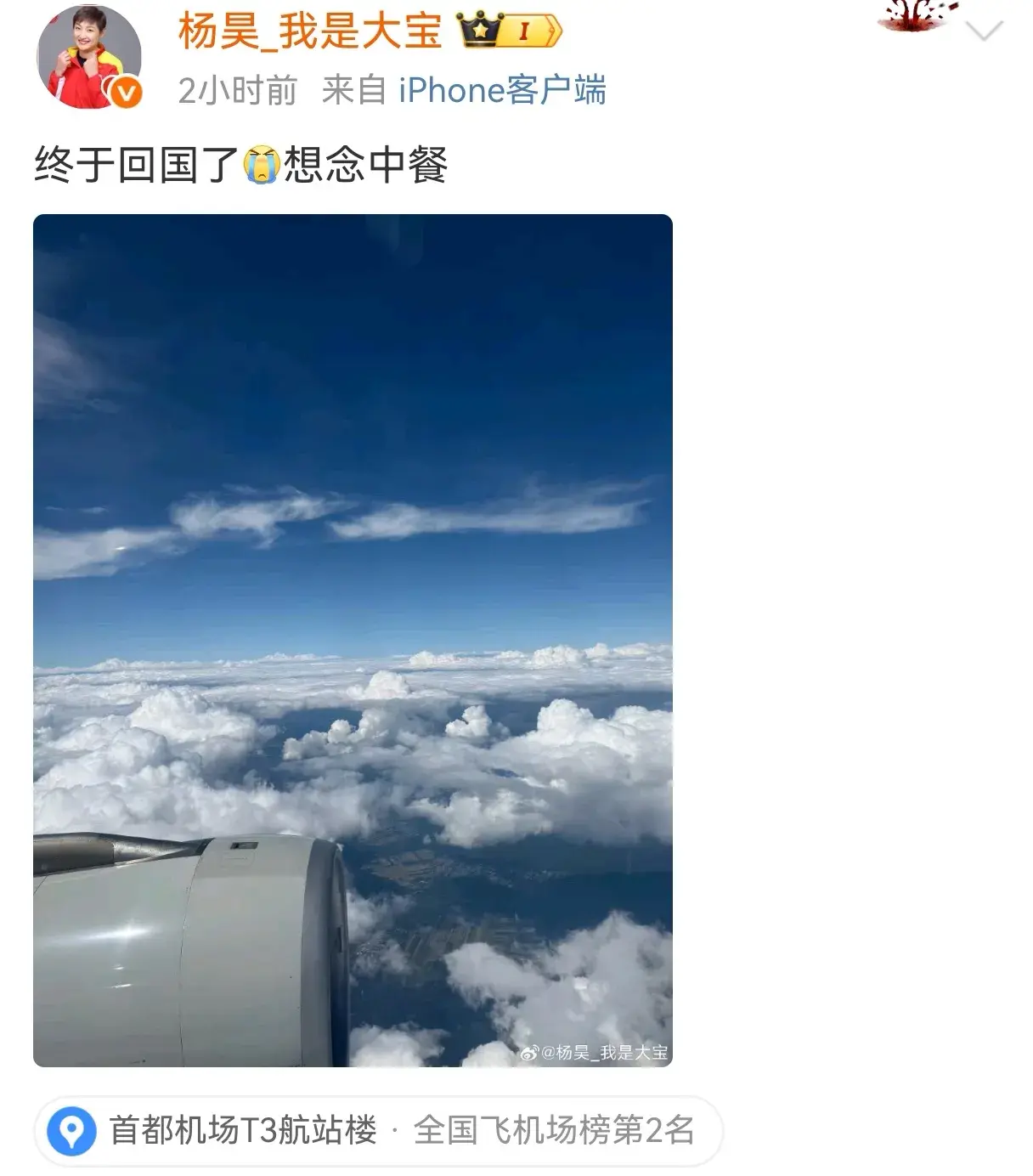 中国女排回国！坐经济舱太辛苦，杨昊晒照想念中餐，高意被曝归队