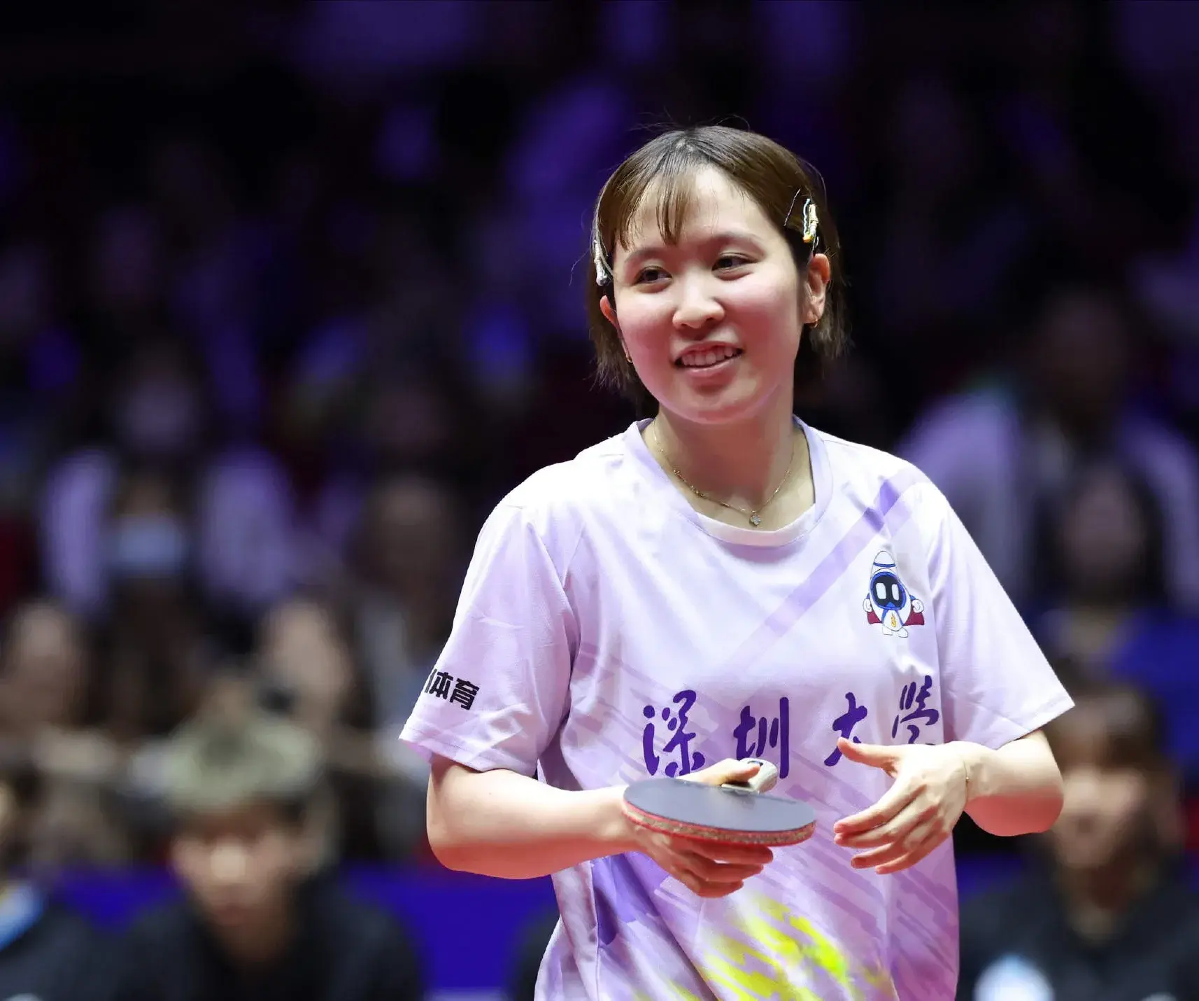 乒超联赛:深圳大学3:2黄石基地，蒯曼独得2分 平野美宇0:3木原美悠