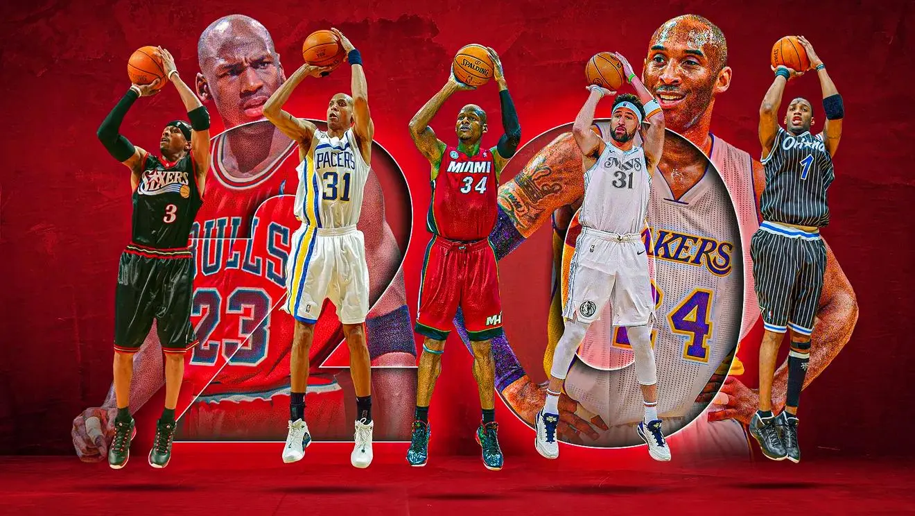 哈登排第5！美媒公布NBA历史TOP20分卫：克莱14麦迪12韦德高居第3