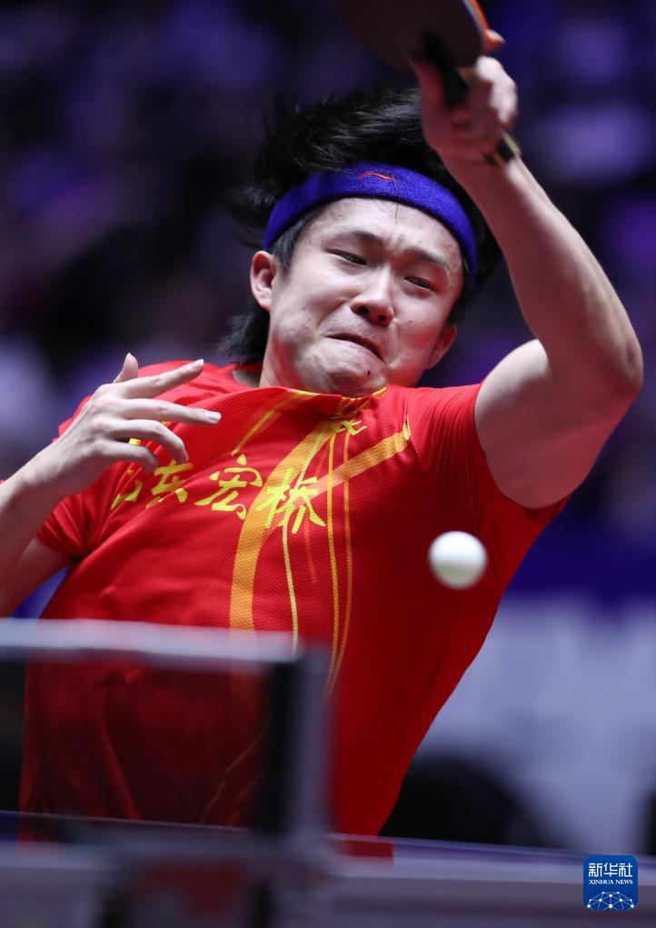 乒超联赛男子团体：山东魏桥·向尚运动胜山东鲁能