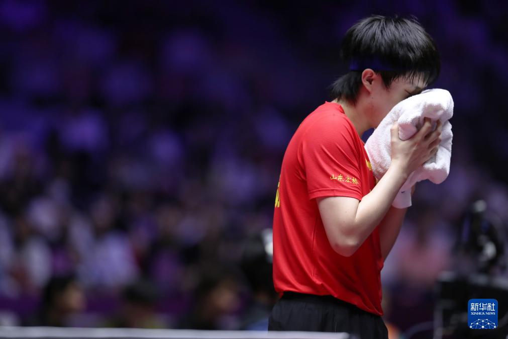 乒超联赛男子团体：山东魏桥·向尚运动胜山东鲁能