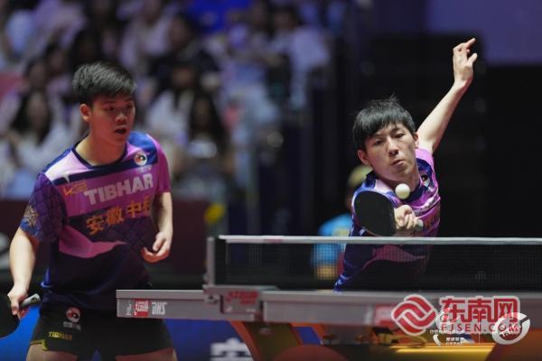 乒超首日上海连赢两场 山东魏桥领跑积分榜