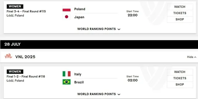 女排3-0、2-3！卫冕冠军14连胜，亚洲劲旅出局，世界前二决赛争冠