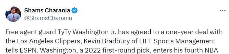 快船一年合同签约火箭旧将！曾在G联赛狂轰53分 将冲击双向合同