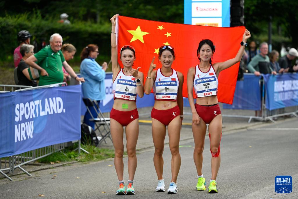 大运会｜女子半程马拉松：中国队获得团体亚军