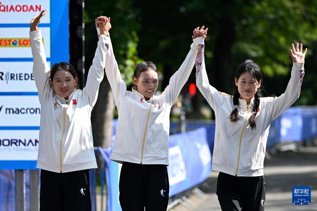 大运会｜女子半程马拉松：中国队获得团体亚军