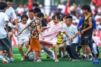 组图| 贵州“村超”重燃赛事 正式回归