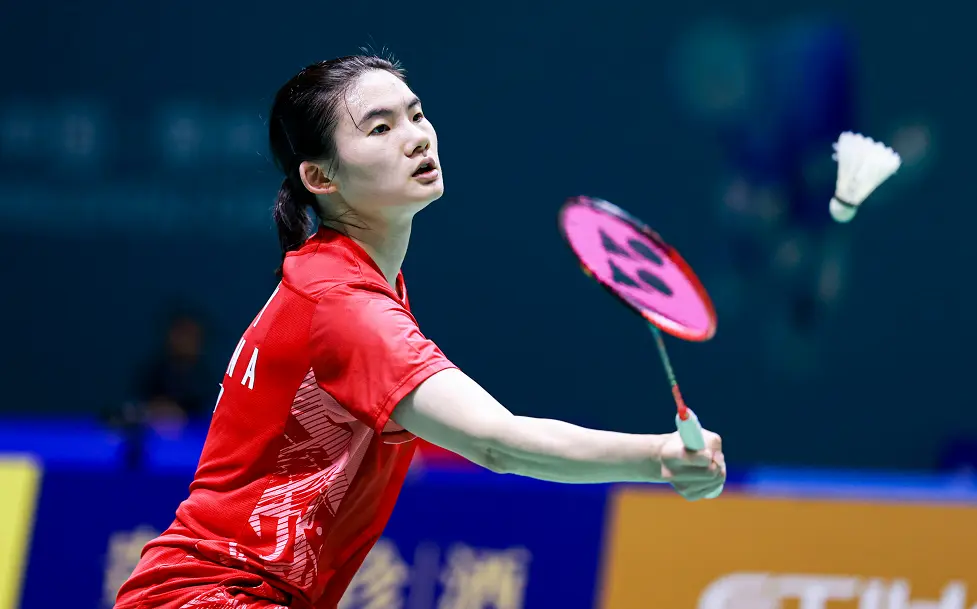 中国羽毛球公开赛：王祉怡2-0卫冕，比肩国羽传奇，韩悦突破自我
