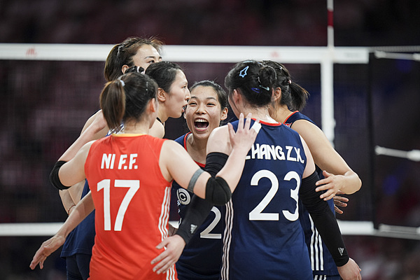 中国女排重回世界第四 世锦赛前24选14