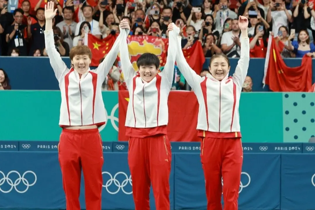 一年前，巴黎奥运会乒乓球项目开幕盛况