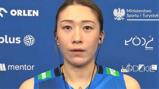 日本女排石川真佑落泪 主帅：我们根本攻不过去 我们有时间改进