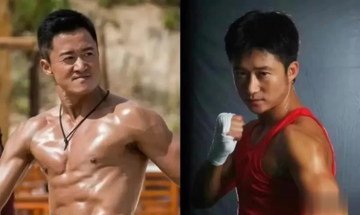 谢楠晒五年级儿子肌肉照：“迷你战狼”育儿是励志还是内卷？