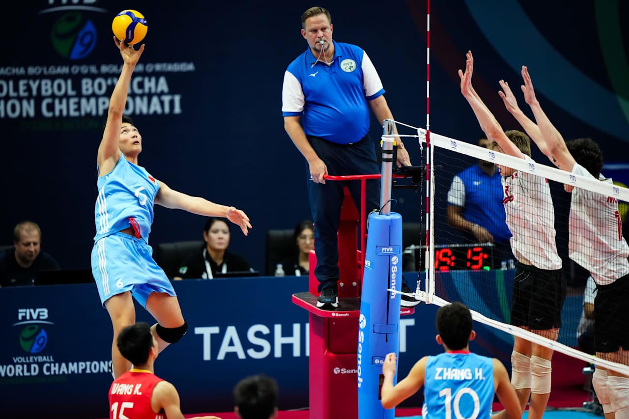 25-13！中国队横扫加拿大 排球世锦赛小组第三出线 发球6-0碾压