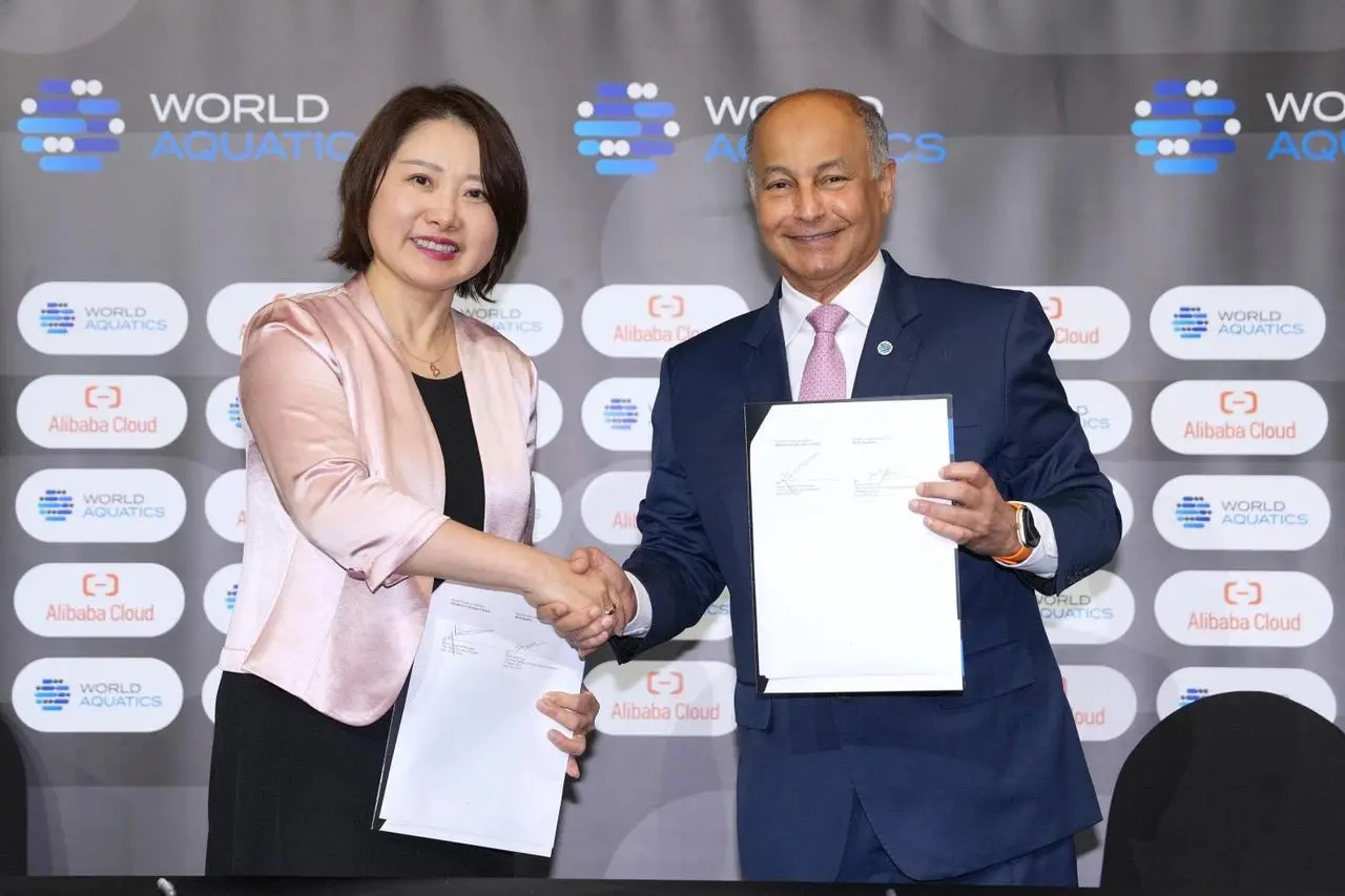 阿里云成为世界泳联全球独家云服务商