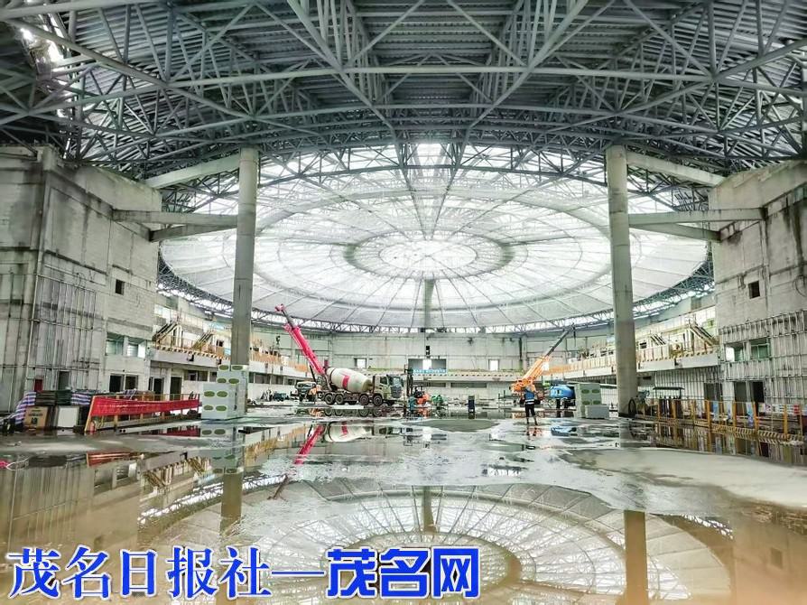 今年年底可全面竣工并投入试运营