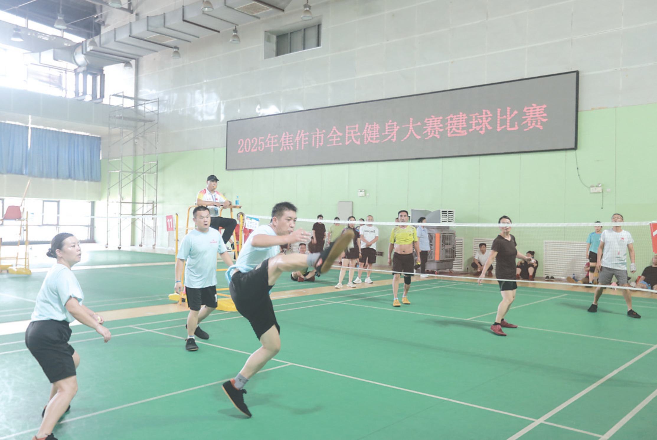 全民健身大赛 点燃运动热情