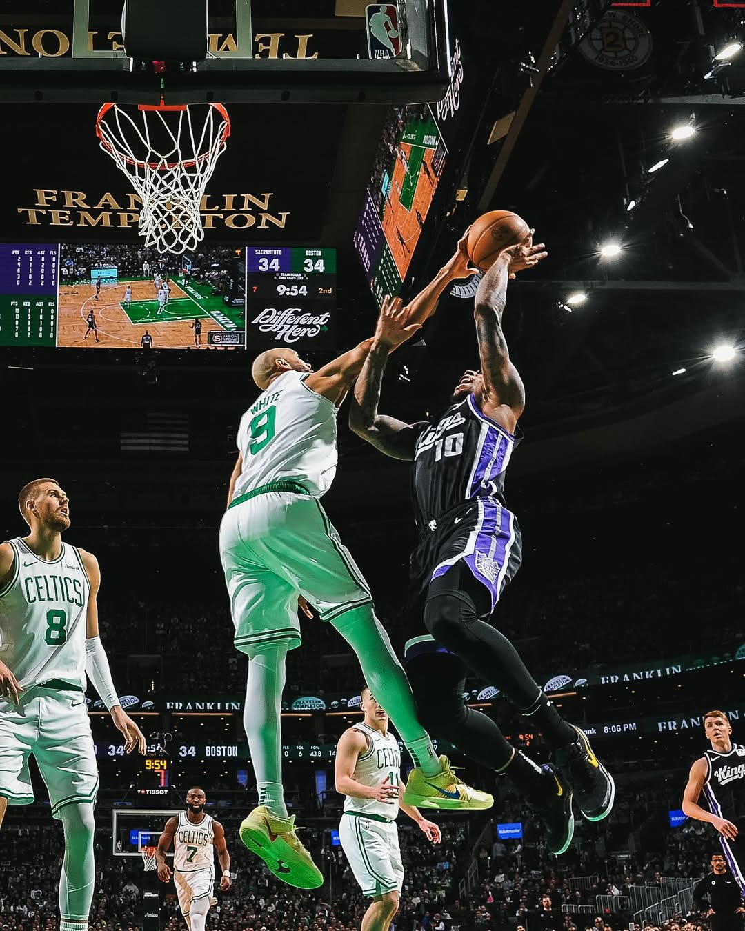 火锅盛宴！凯尔特人官方晒众将的封盖照响应NBA防守周