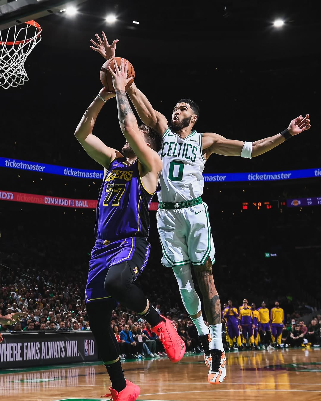 火锅盛宴！凯尔特人官方晒众将的封盖照响应NBA防守周