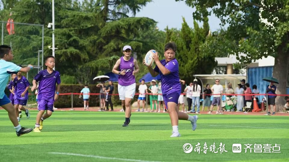 “英派斯杯”青岛市第六届运动会青少年组橄榄球比赛完赛