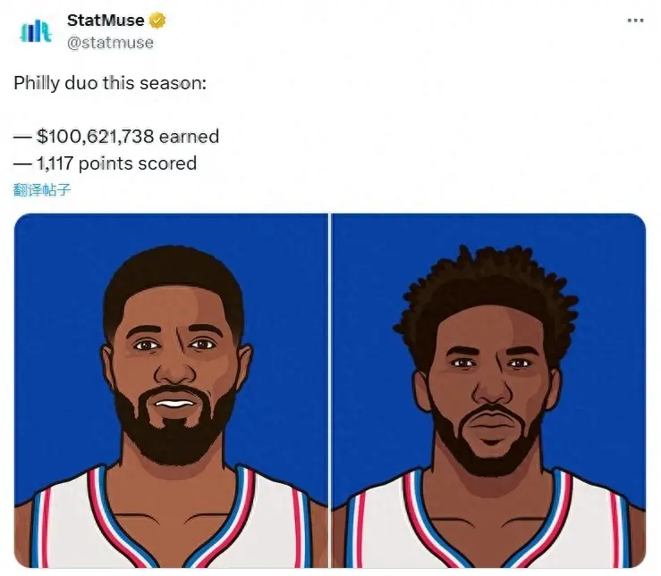 年薪1.07亿！缺席104场比赛，NBA脆皮二人组，你们很难夺冠了