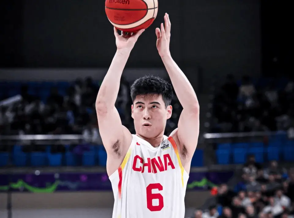 男篮2号得分手，三分50%！王7朱8之后，中国男篮终于有了靠谱射手