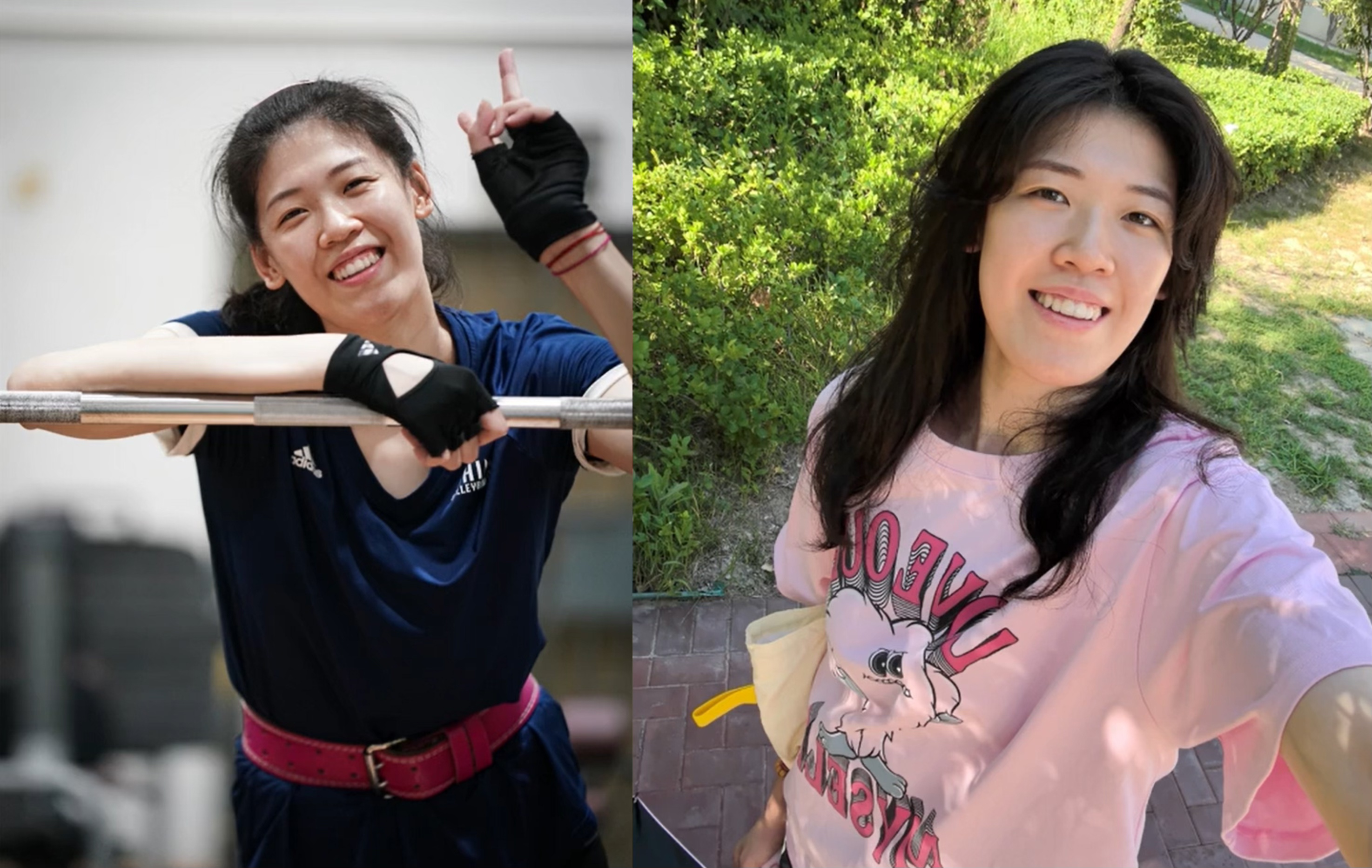 中国女排李盈莹 训练起跳扣球 主帅赵勇开心 最新恢复进度公布