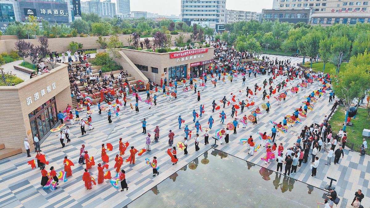 榆林：全民健身“燃”起来