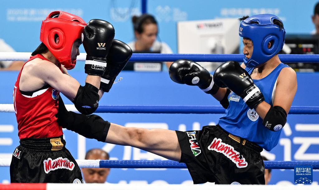 成都世运会｜泰拳——女子48公斤级四分之一决赛赛况